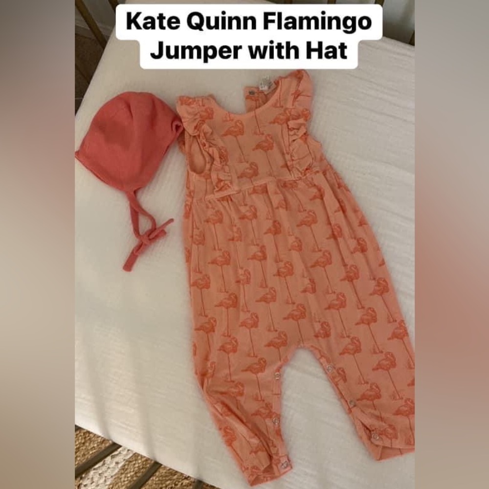 Kate Quinn Flamingo Jumper with Hat